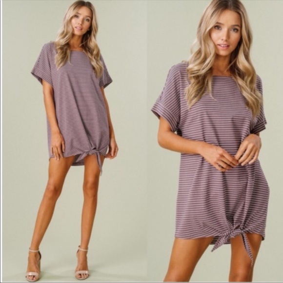 Aluna Levi Tops - NEW!❗️LAST ONE❗️ STRIPED TUNIC/DRESS